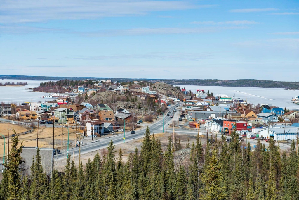 A beautiful Yellowknife landscape nearby our new 2024 Luxury Apartment Buildings - Rent In Yellowknife