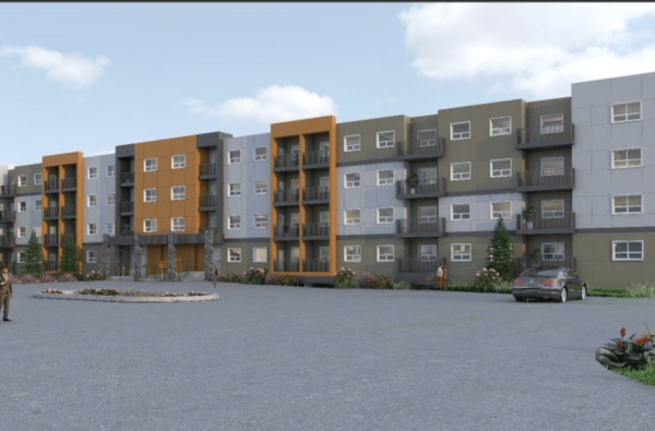 The View building exterior - A new 2024 luxury apartment for rent - Rent In Yellowknife