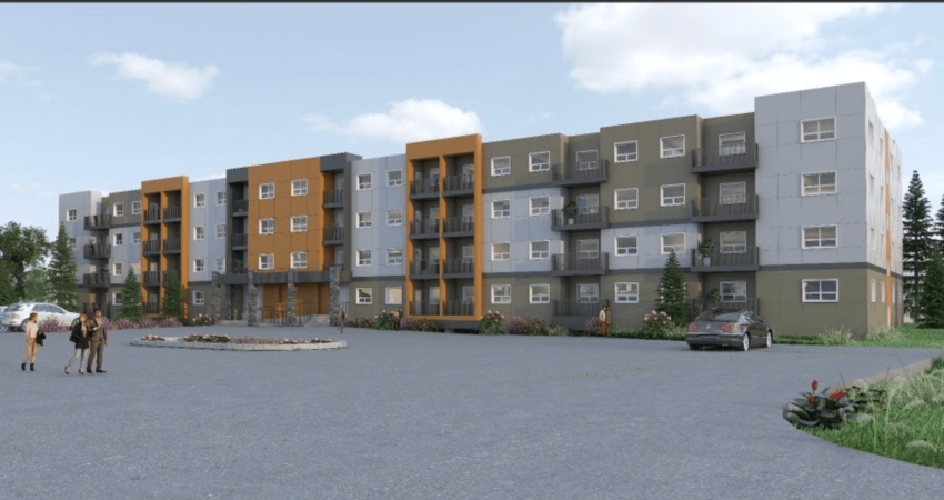 The View building exterior - A new 2024 luxury apartment for rent - Rent In Yellowknife